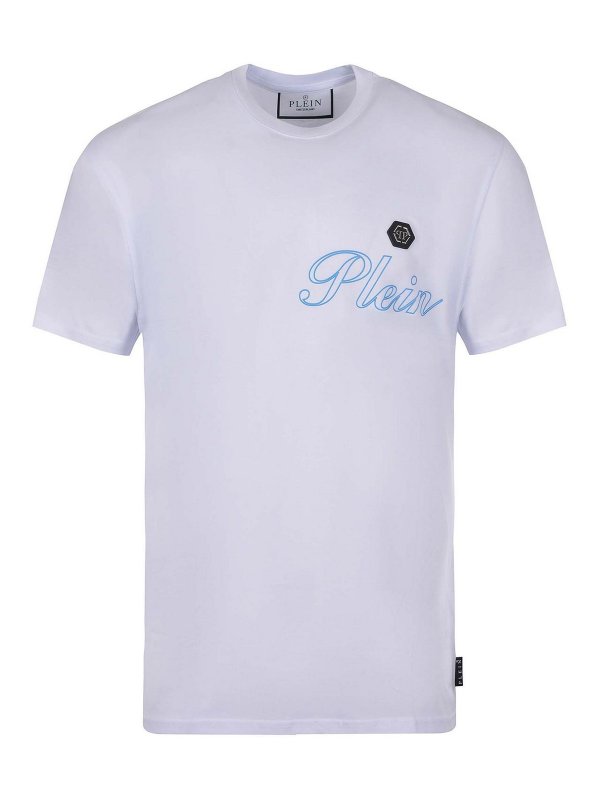 PHILIPP PLEIN: t-shirts - T-Shirt in Cotton
