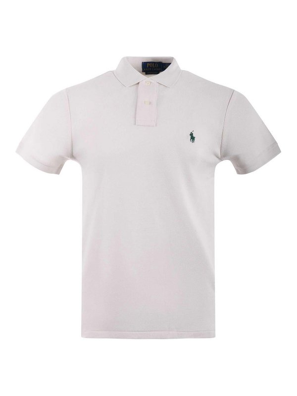 POLO RALPH LAUREN: Poloshirts - Poloshirt - Weiß