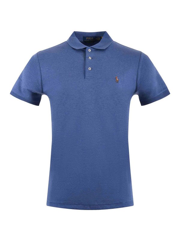 POLO RALPH LAUREN: Poloshirts - Poloshirt - Hellblau