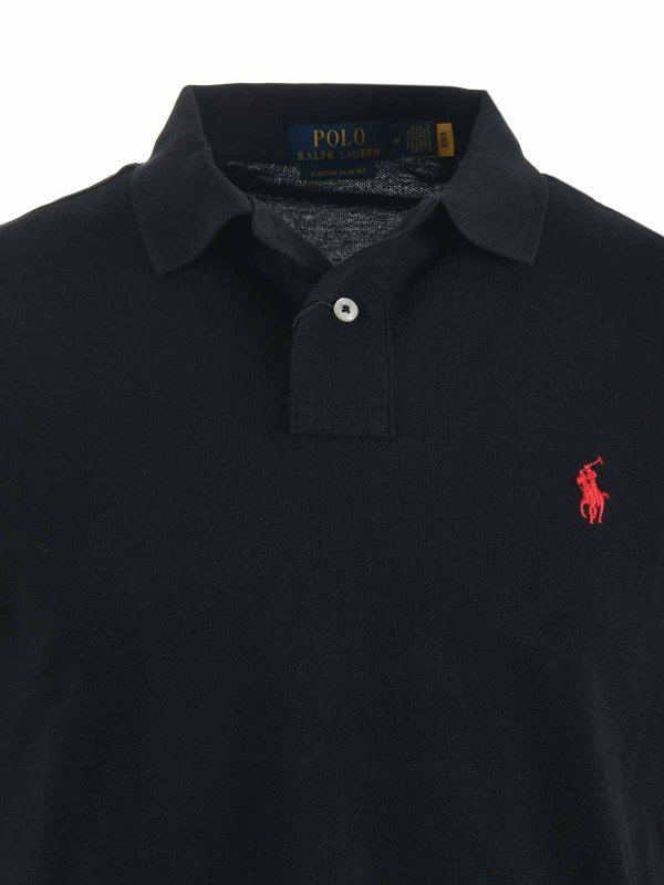 Cotton Piquet Polo Shirt shop online: POLO RALPH LAUREN