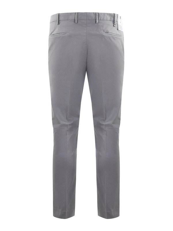 The Best Shops PT TORINO: Casual Hosen - Casual Hose - Grau