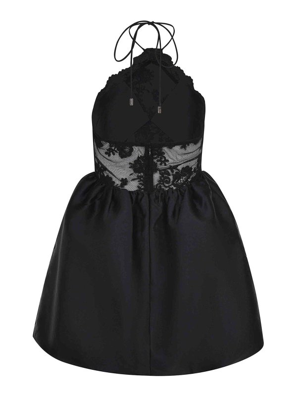 The Best Shops Self Portrait: Knielange Kleider - Knielanges Kleid - Schwarz