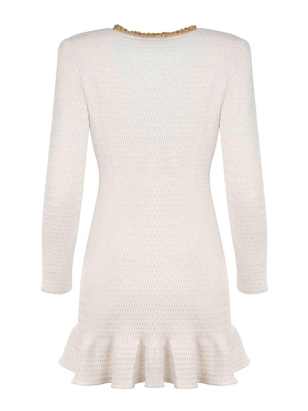 The Best Shops Self Portrait: Vestidos media pierna - Vestido Midi - Beis