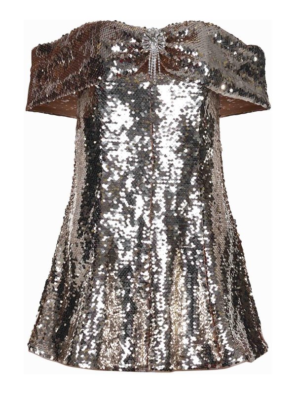 Self Portrait: abiti al ginocchio - Abito fatto di poliestere