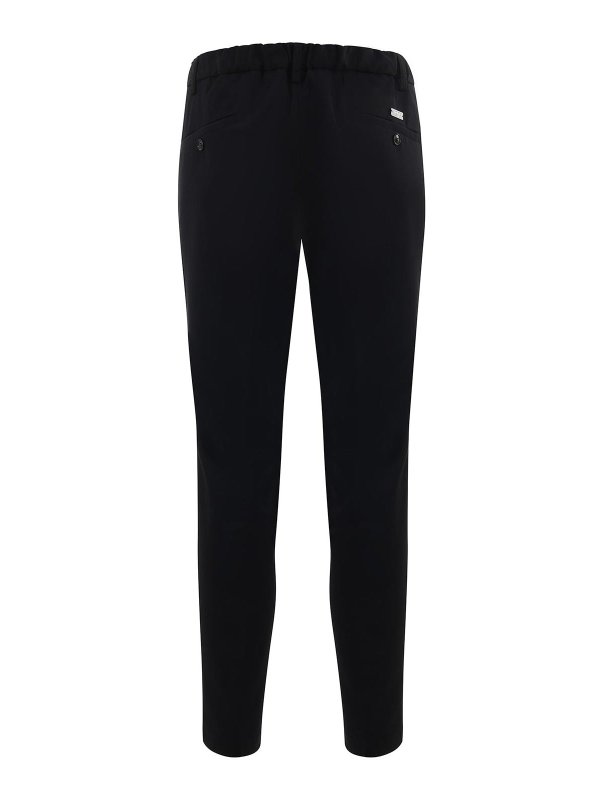 The Best Shops EMANUEL UNGARO: カジュアルトラウザー - カジュアルパンツ - 黒