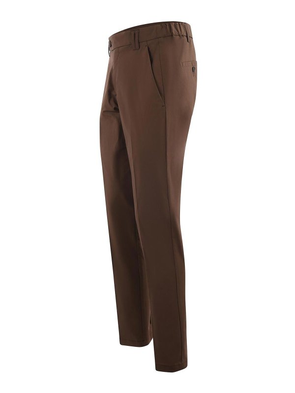 EMANUEL UNGARO: pantaloni casual online - Pantaloni in cotone allungato