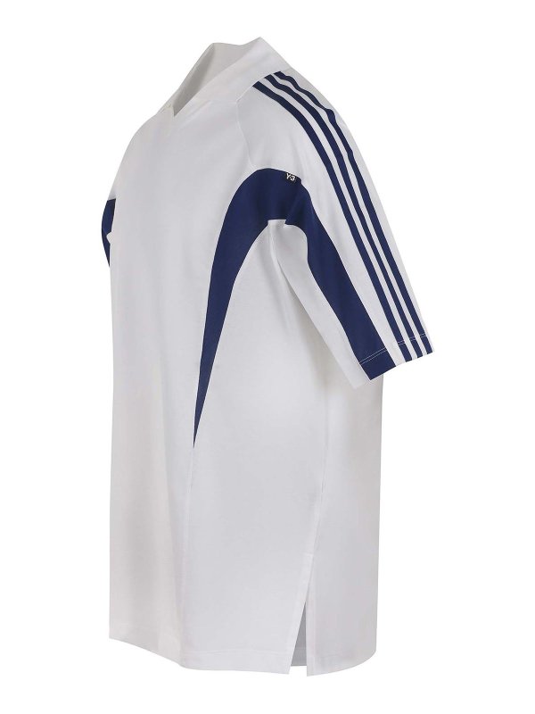 Y-3: t-shirt online - T-shirt  in miscela di cotone