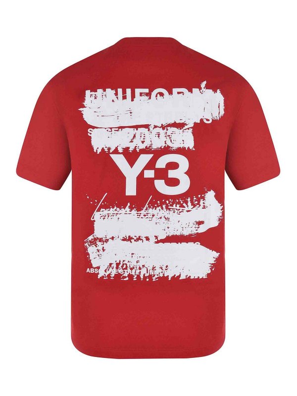 The Best Shops Y-3: t-shirts - T-Shirt in Cotton