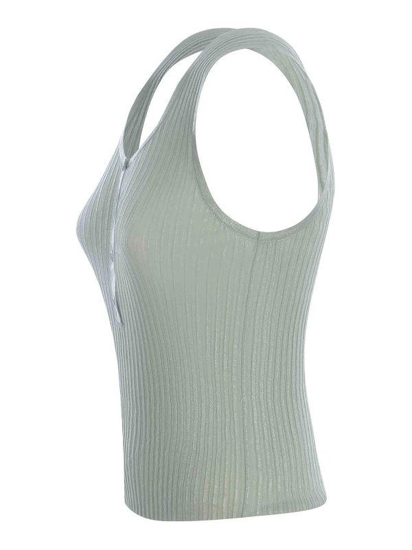 Pinko: Tops y camisetas sin mangas online - Top - Verde