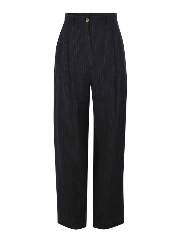 ALYSI: pantaloni casual - Pantaloni lana