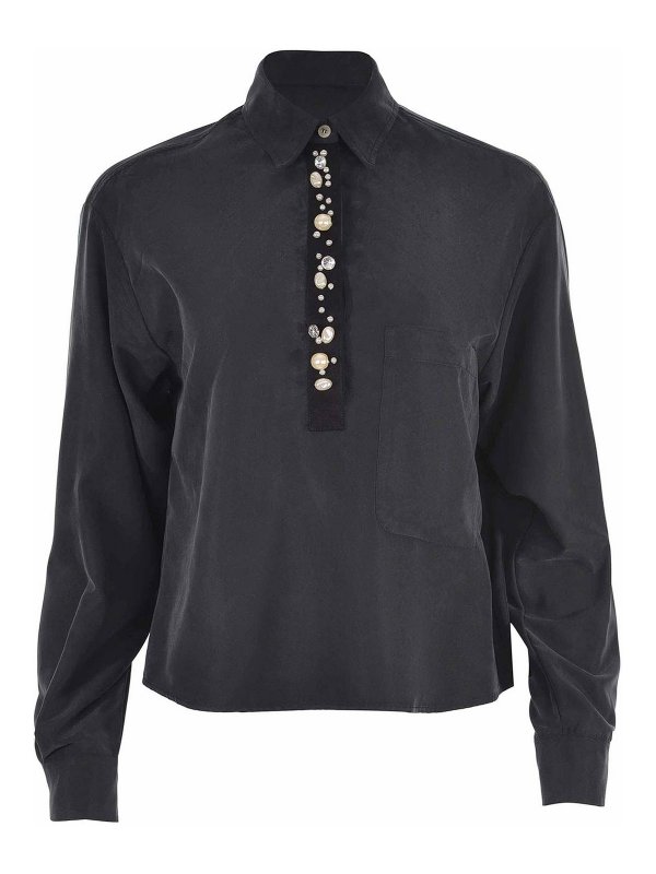 ALYSI: シャツ - シャツ - グレー