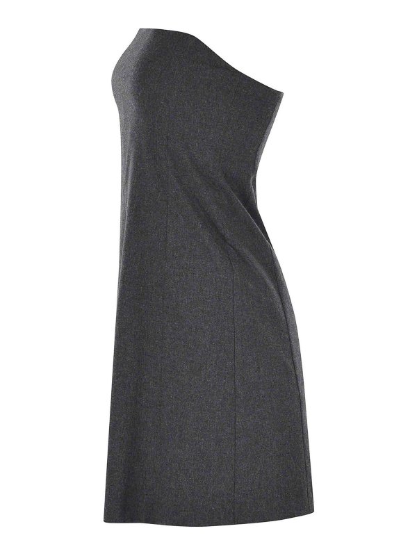 ALYSI: Knielange Kleider online - Knielanges Kleid - Grau