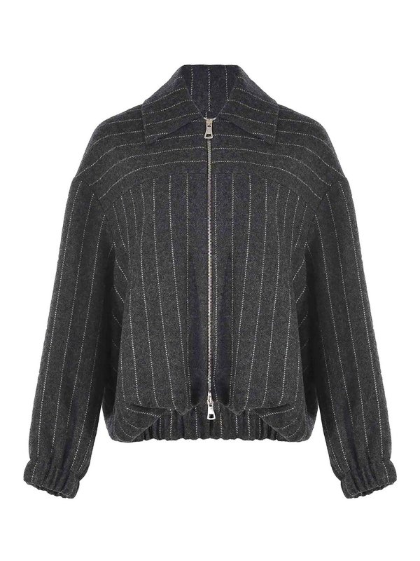 ALYSI: Vestes casuals - Veste Casual - Gris