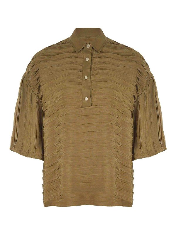 ALYSI: blouses - Blouse in viscose