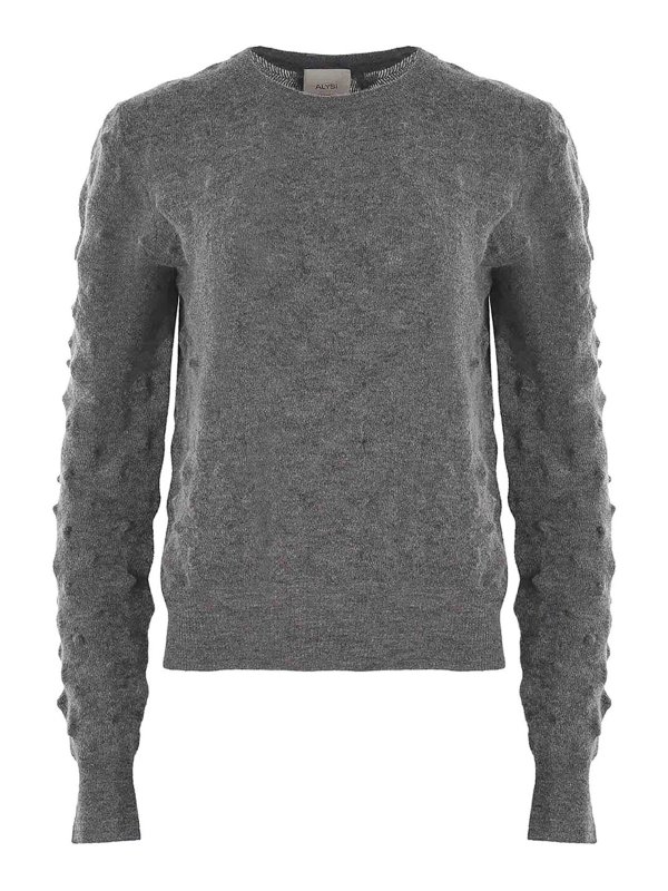 ALYSI: クルーネック - クルーネック - グレー