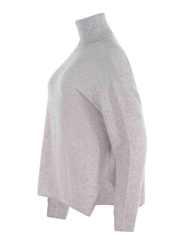 ALYSI: maglia collo rotondo online - Maglione in miscela di lana