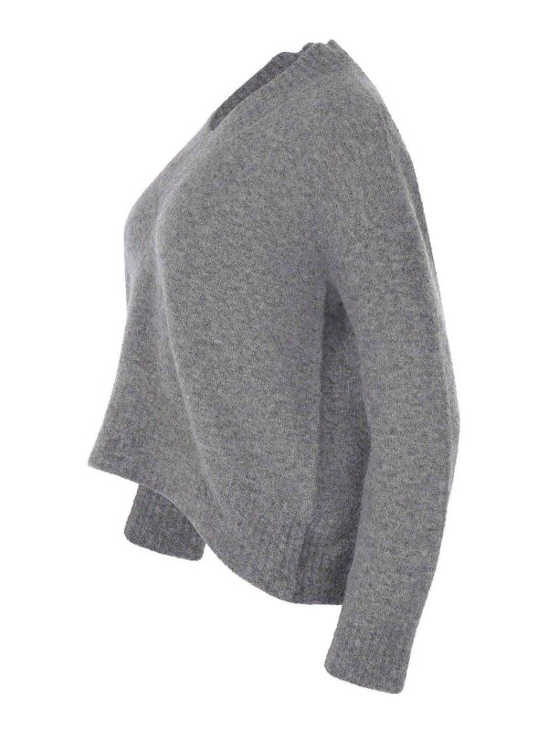 ALYSI: maglia collo rotondo online - Maglione nella miscela Alpaca