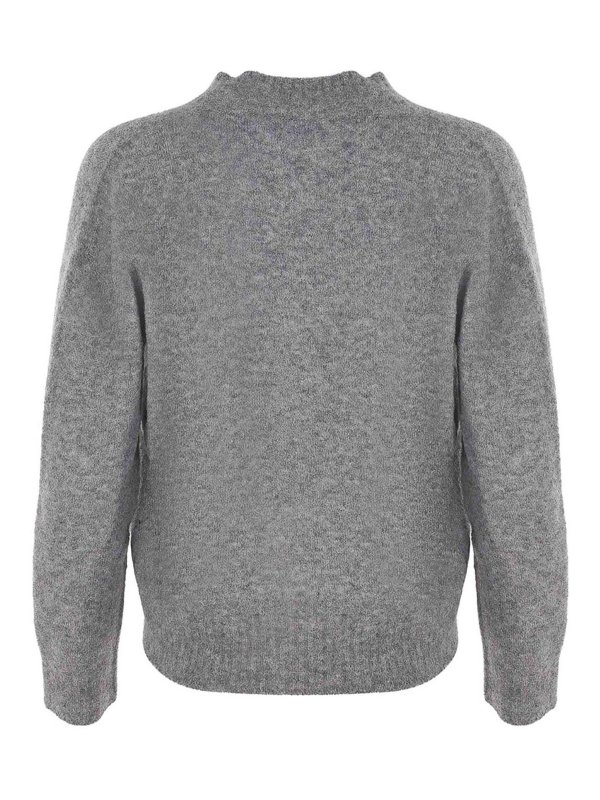 The Best Shops ALYSI: maglia collo rotondo - Maglione nella miscela Alpaca