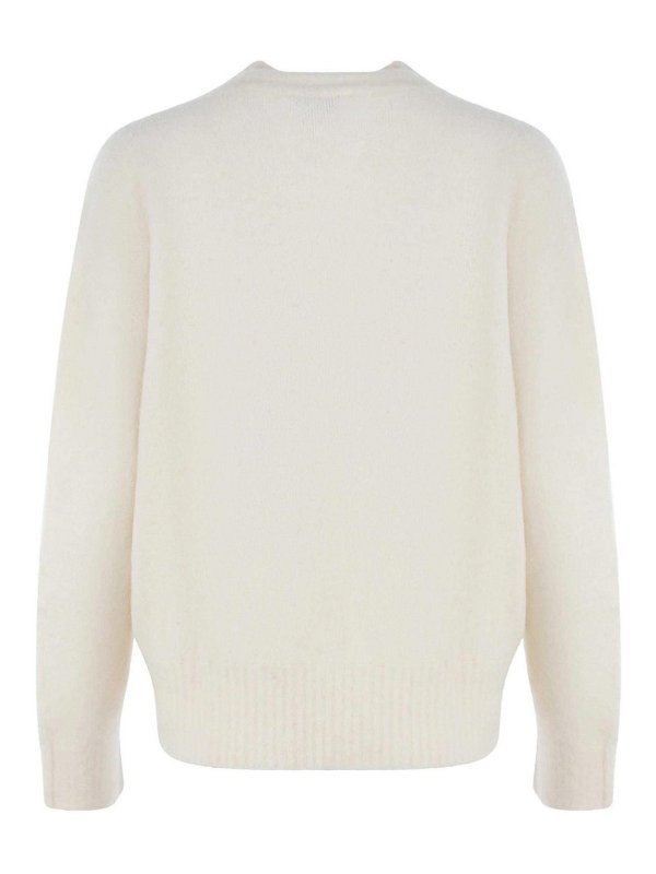 The Best Shops ALYSI: crew necks - Sweater In Alpaca Blend