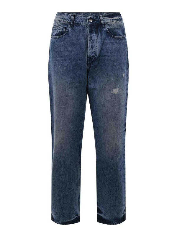 BARROW: ブーツカットジーンズ - ブーツカットジーンズ - ミディアムウォッシュ