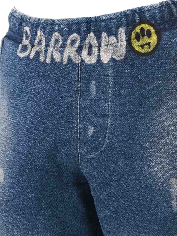 カジュアルパンツ - ミディアムウォッシュ shop online: BARROW