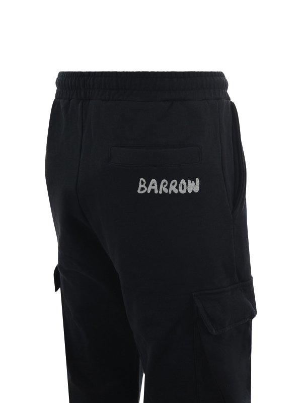 トラックスーツ ボトムス - 黒 shop online: BARROW