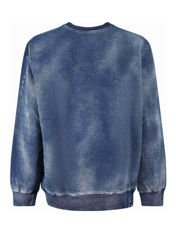 The Best Shops BARROW: スウェット＆セーター - スウェットシャツ/セーター - ミディアムウォッシュ