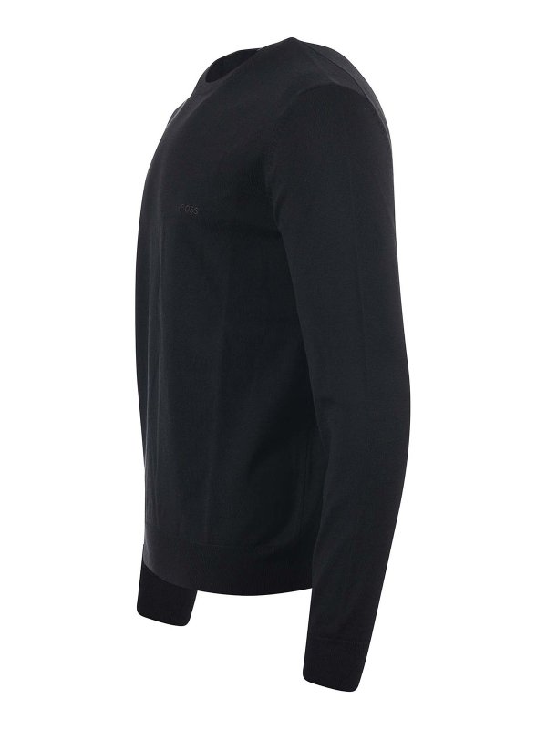 Hugo Boss: maglia collo rotondo online - Maglione