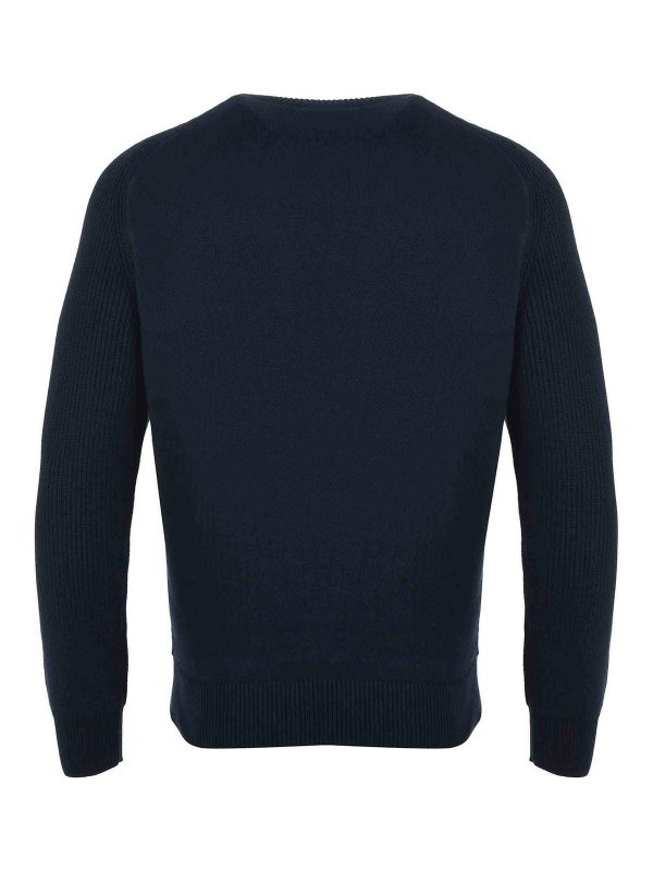 The Best Shops Hugo Boss: クルーネック - クルーネック - ブルー