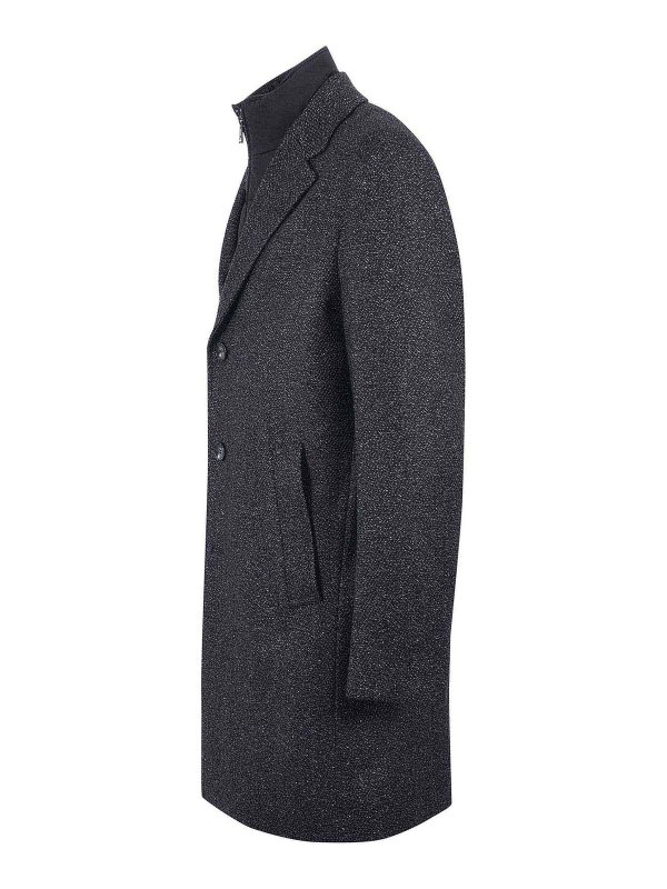 The Best Shops Hugo Boss: short coats - Hugo Coat Wool Blend