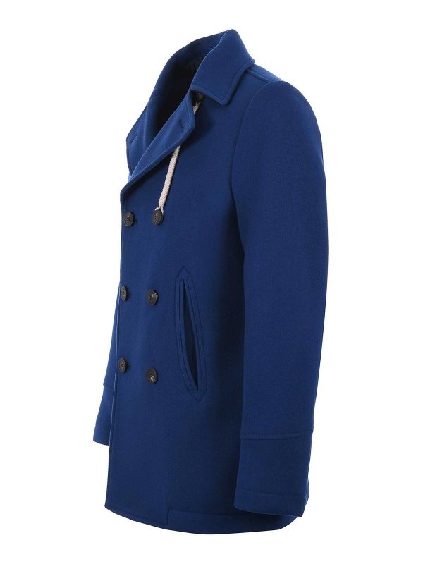 CAMPLIN: ニーレングスコート online - 膝丈コート - ブルー