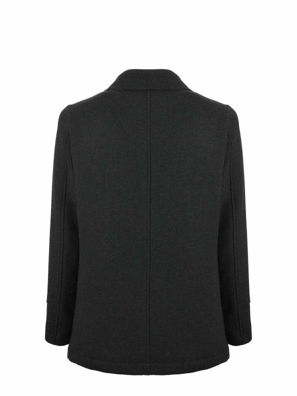 Knielanger Mantel - Grün shop online: CAMPLIN