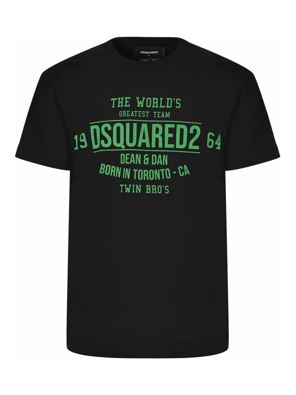 DSQUARED2: t-shirts - T-Shirt in Cotton