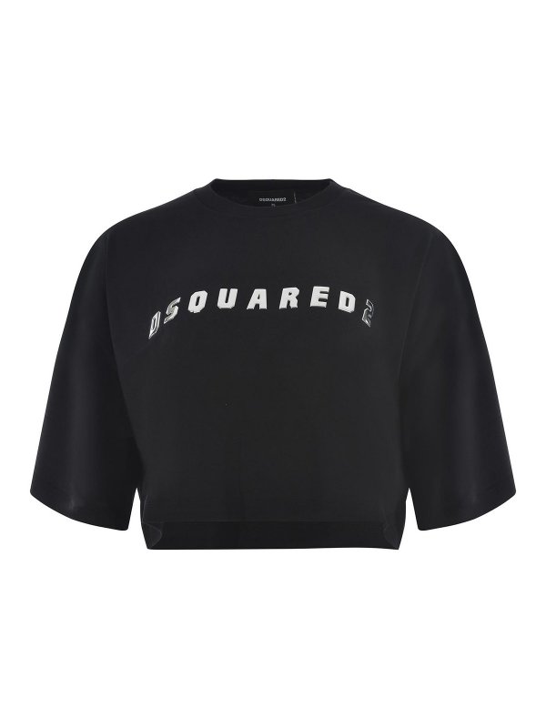 DSQUARED2: Camisetas - Camiseta - Negro