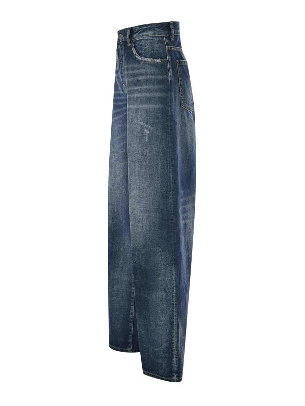 DSQUARED2: Jeans évasés online - Jean Bootcut - Délavé
