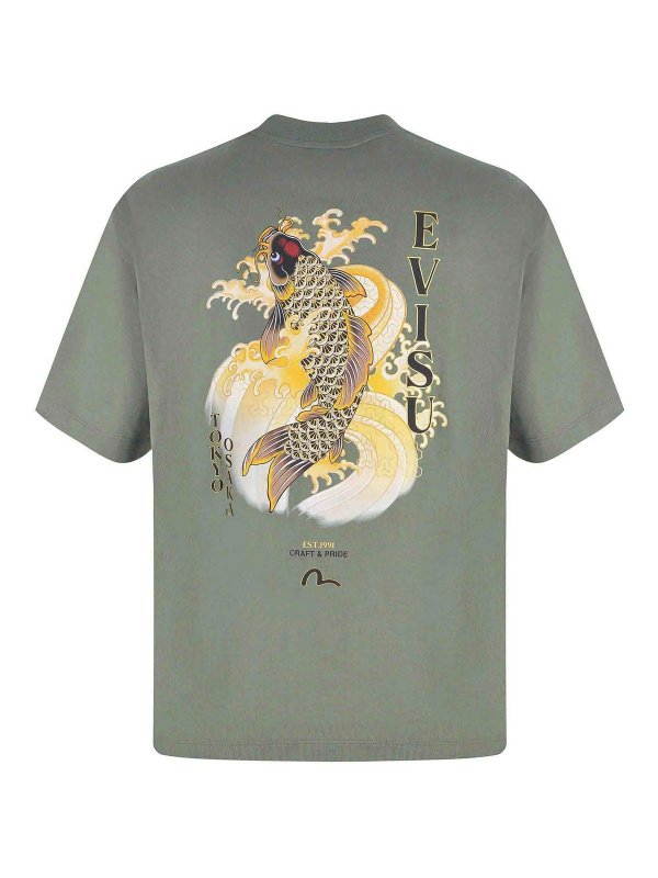 The Best Shops EVISU: Camisetas - Camiseta - Verde