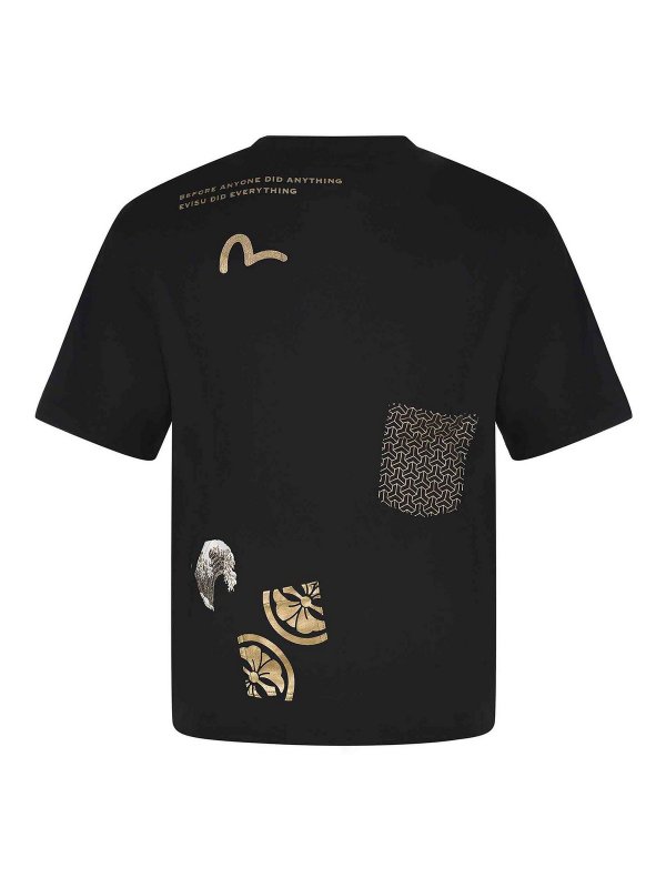 The Best Shops EVISU: Camisetas - Camiseta - Negro