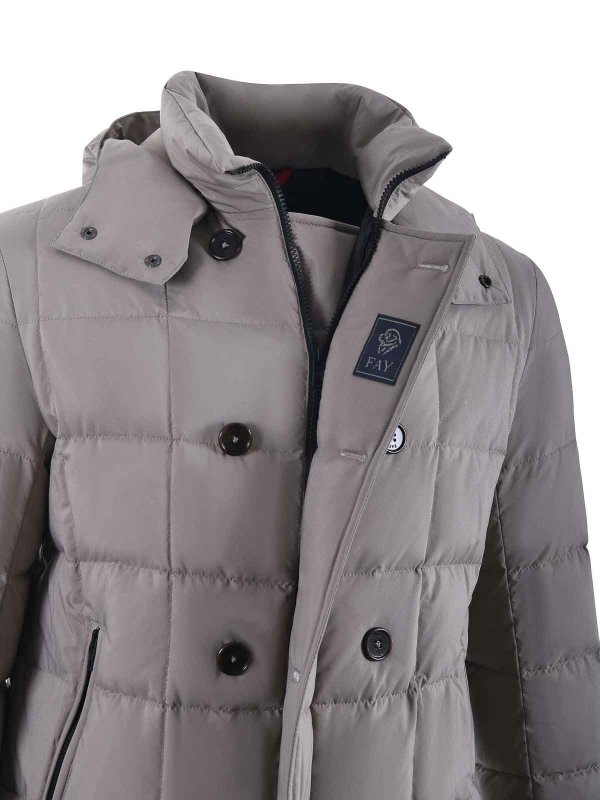 The Best Shops FAY: Kurze Daunenjacken - Daunenjacke - Grau