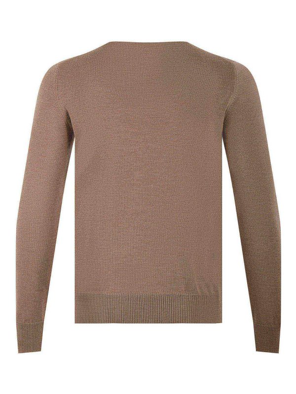 The Best Shops FAY: クルーネック - クルーネック - キャメル