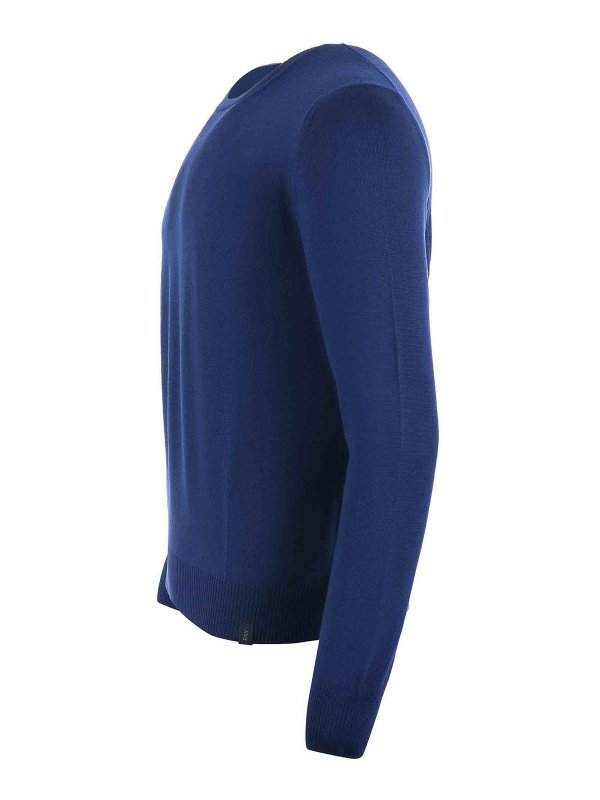 FAY: クルーネック online - クルーネック - ブルー