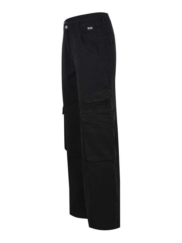 GCDS: Pantalones casual online - Pantalón Casual - Negro