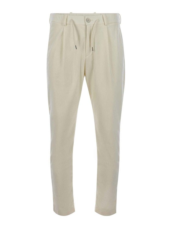 HERNO: Pantalons casual - Pantalons Décontractés - Beige
