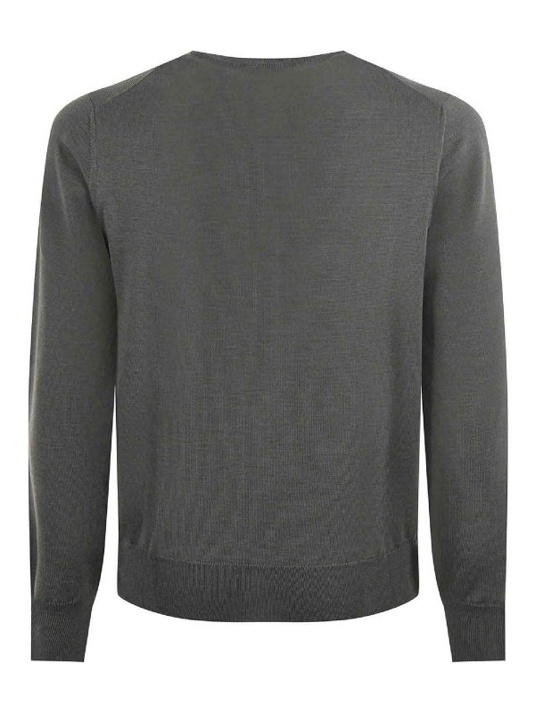 The Best Shops K-WAY: Suéteres con cuello pico - Suéter Cuello Redondo - Verde