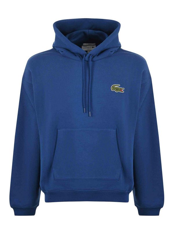 LACOSTE: Sudaderas y suéteres - Sudadera - Azul