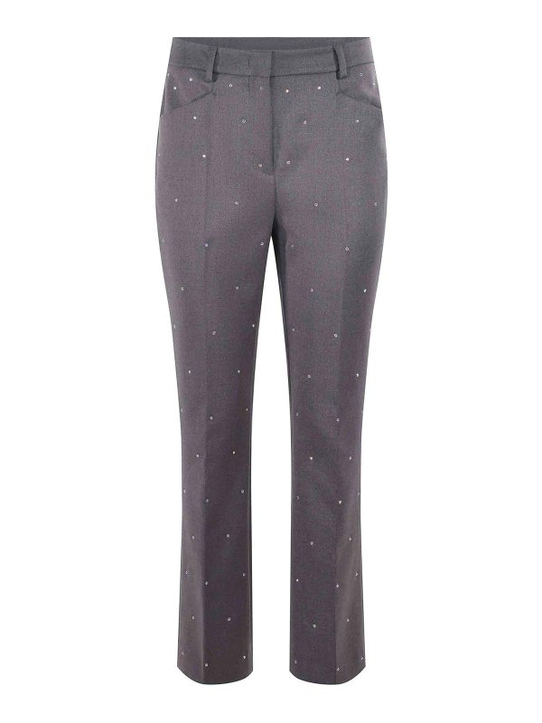 MANUEL RITZ : casual trousers - Trousers In Viscose Blend