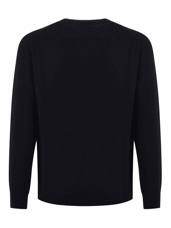 The Best Shops MC2 SAINT BARTH: Pull col rond - Pull Col Rond - Noir