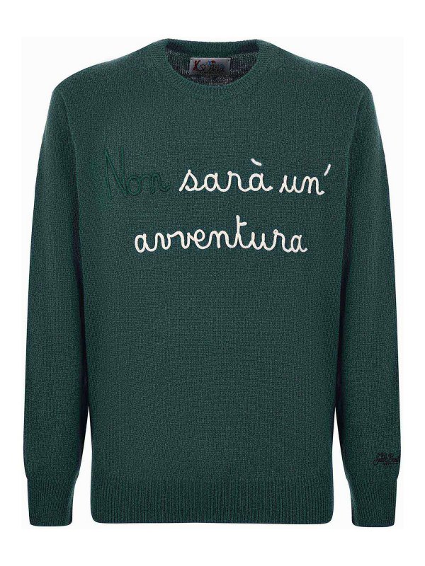 MC2 SAINT BARTH: crew necks - Sweater In Wool And Cashmere Blend