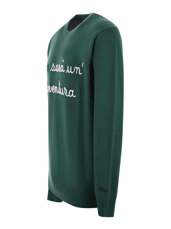 MC2 SAINT BARTH: crew necks online - Sweater In Wool And Cashmere Blend