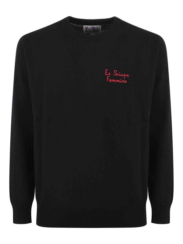 MC2 SAINT BARTH: crew necks - Sweater In Wool And Cashmere Blend
