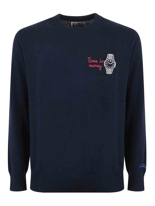 MC2 SAINT BARTH: クルーネック - クルーネック - ブルー